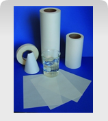 Papel e fita de purga solúvel em água